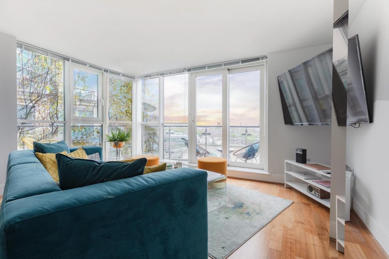 Best Thames View In Town! Large Luxxe Nomad Design Family Home Londra Dış mekan fotoğraf