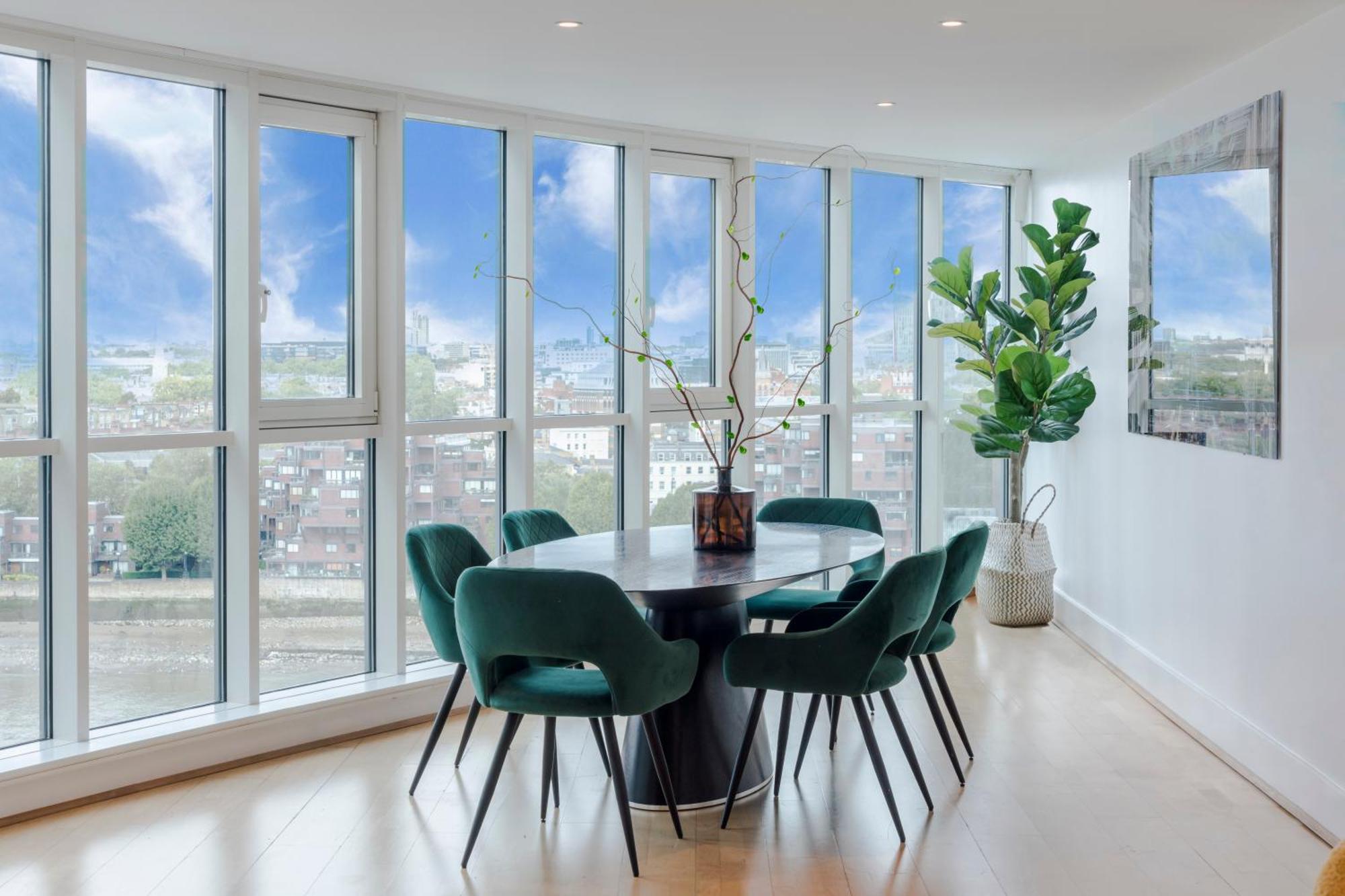 Best Thames View In Town! Large Luxxe Nomad Design Family Home Londra Dış mekan fotoğraf