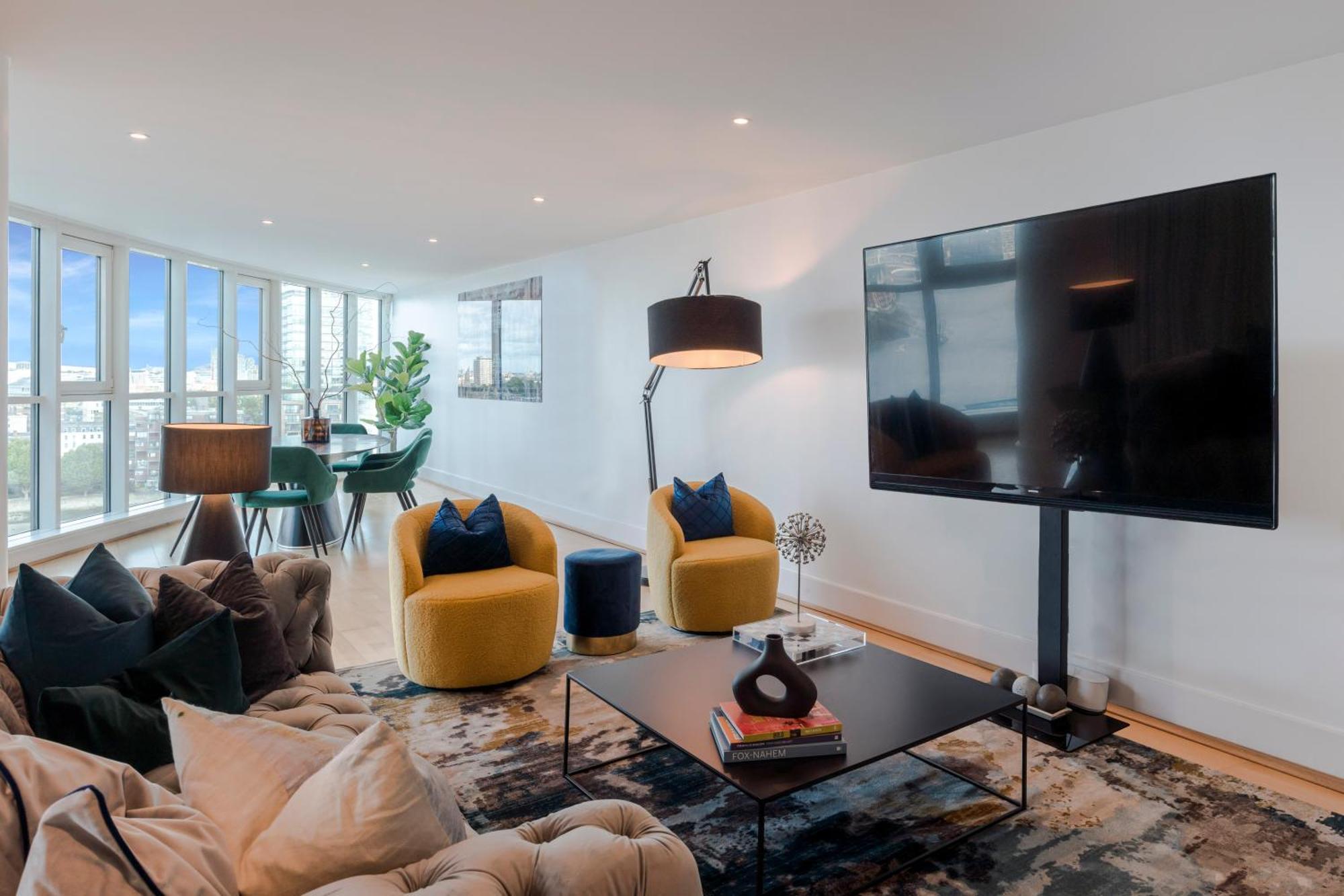 Best Thames View In Town! Large Luxxe Nomad Design Family Home Londra Dış mekan fotoğraf