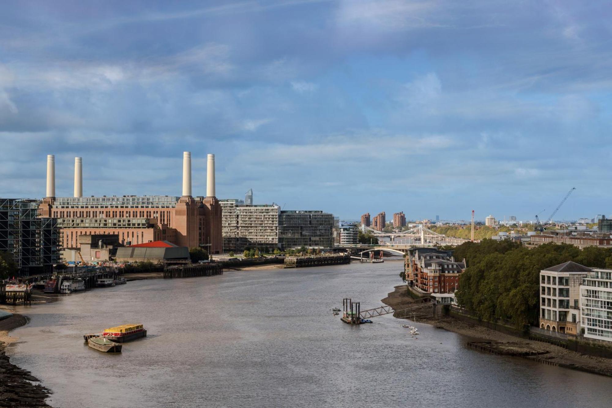 Best Thames View In Town! Large Luxxe Nomad Design Family Home Londra Oda fotoğraf