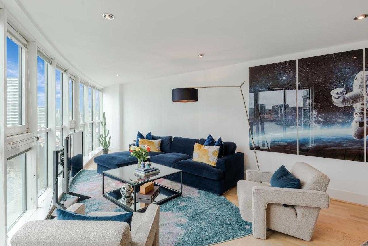 Best Thames View In Town! Large Luxxe Nomad Design Family Home Londra Dış mekan fotoğraf